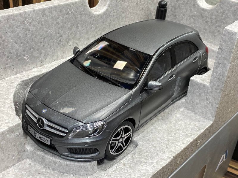 1/18 Diecast Mercedes-Benz A-Klasse Grey Norev Scale Model Car