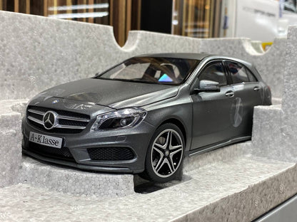 1/18 Diecast Mercedes-Benz A-Klasse Grey Norev Scale Model Car