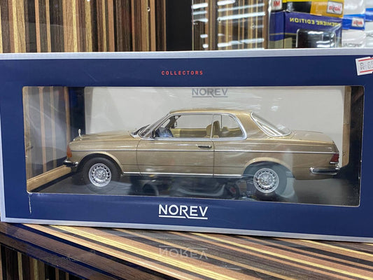 1/18 Diecast Mercedes-Benz 280 CE 1980 Champgne Norev Scale Model Car