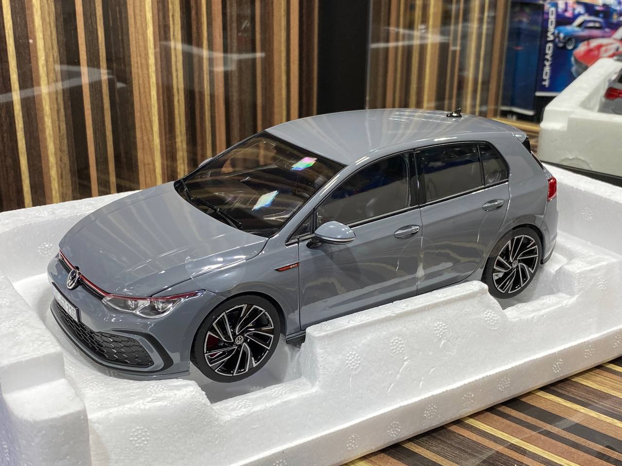 Golf Car Rvt Model 1/18 Diecast Volkswagen Golf GTI Grey Norev Scale Model Car – dturman.com