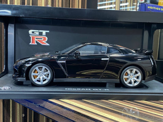 1/18 Diecast Nissan GT-R R35  Black Norev Scale Model Car