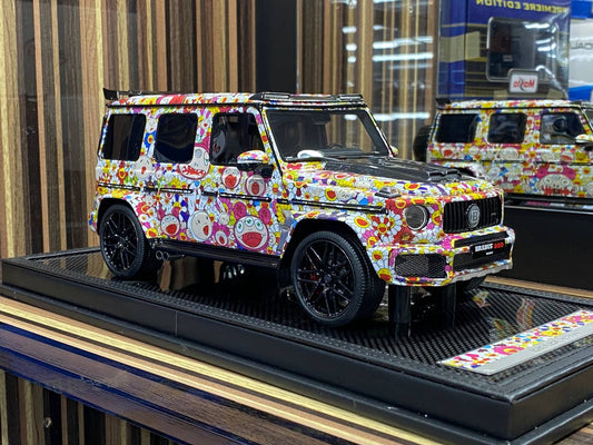 1/18 Resin Mercedes-Benz Brabus 800 Flowers Model Car by Motorhelix