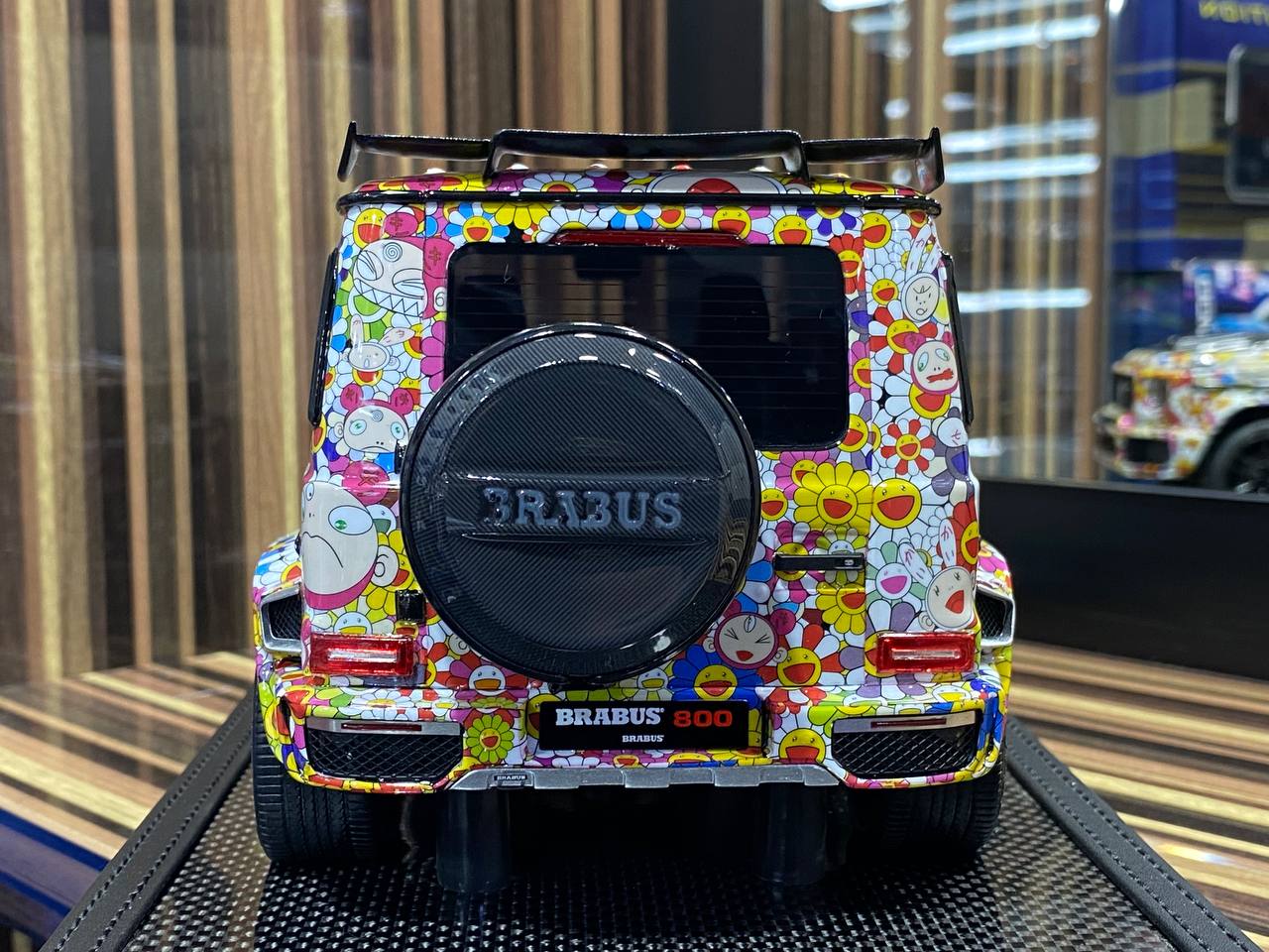 1/18 Resin Mercedes-Benz Brabus 800 Flowers Model Car by Motorhelix