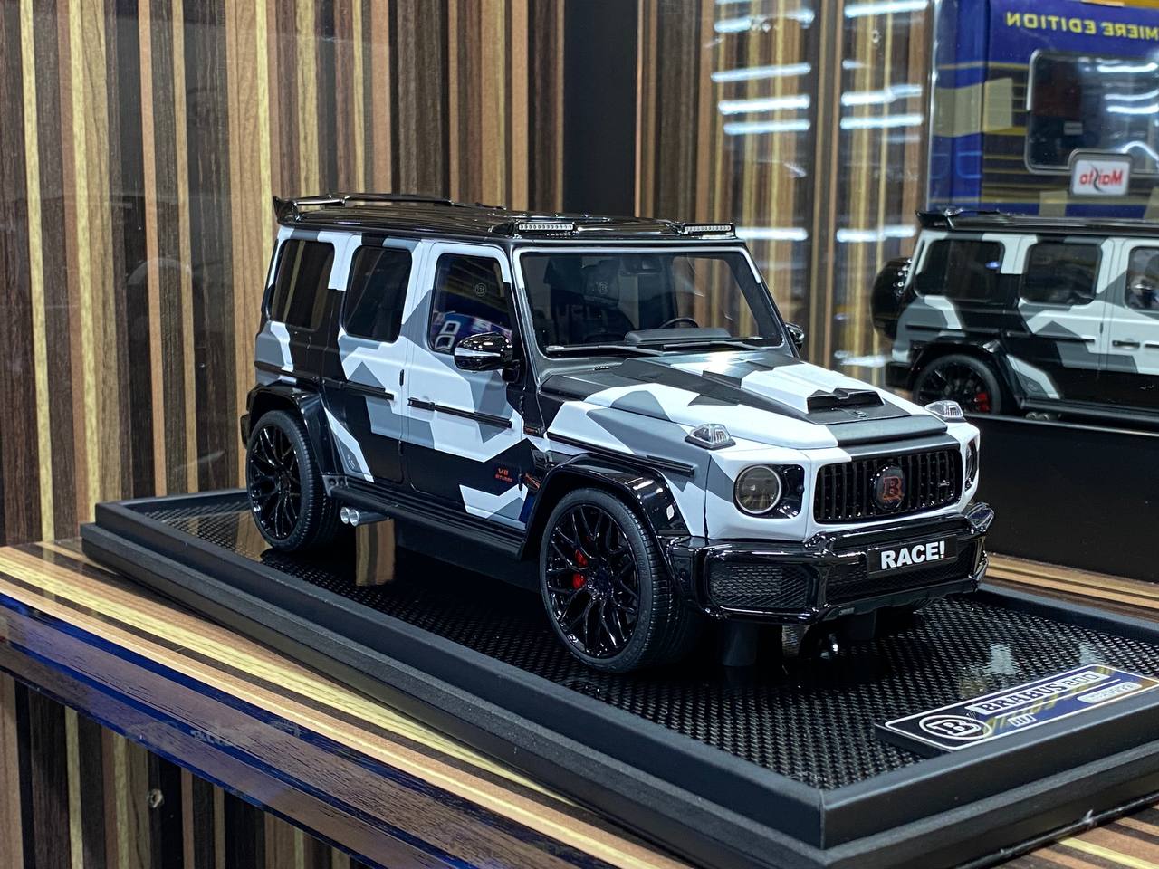 1/18 Resin Mercedes-Benz Brabus 800 Camo Model Car by Motorhelix
