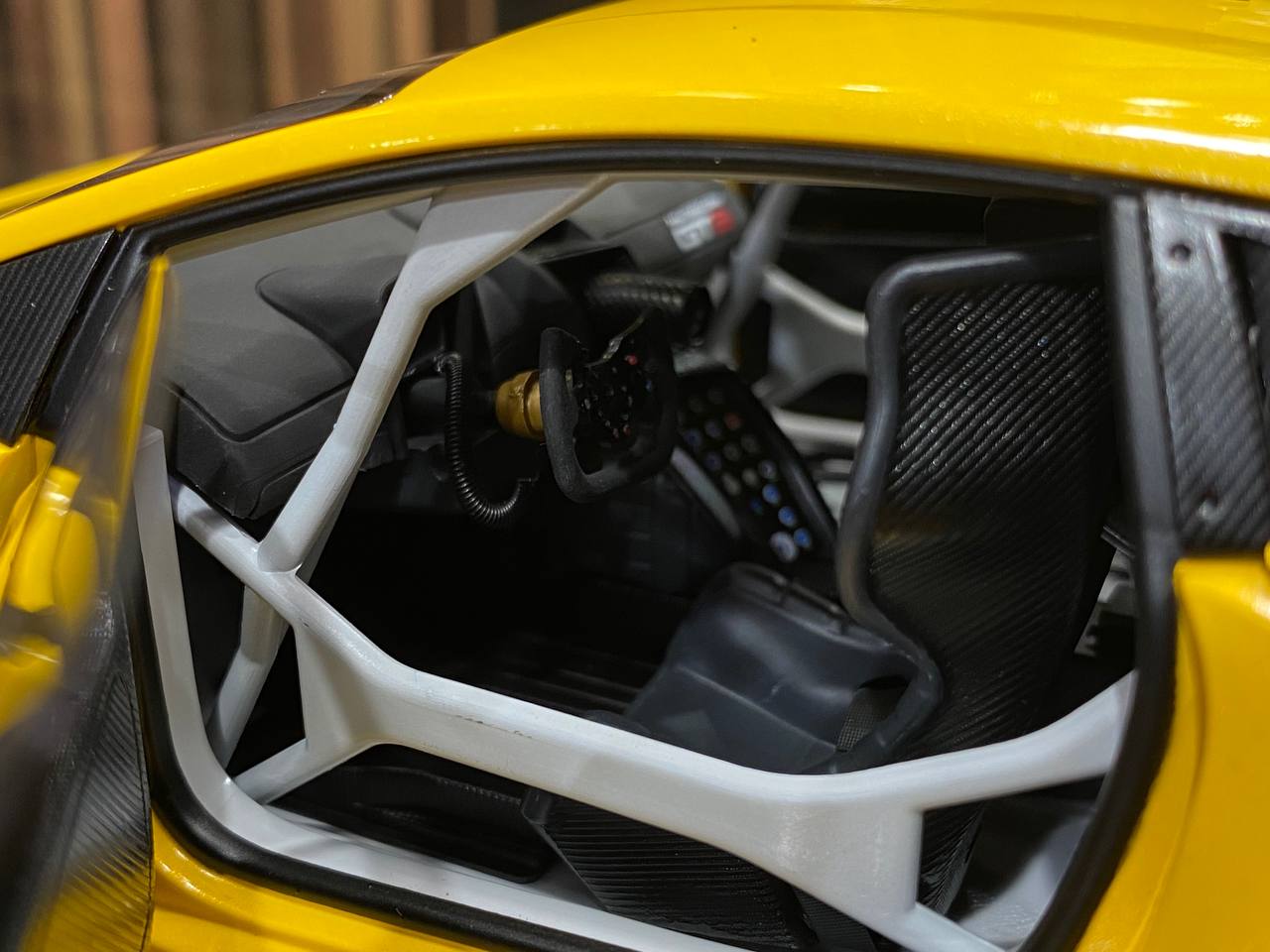 1/18 Diecast Lamborghini Huracan GT3 Yellow AUTOart Scale Model Car