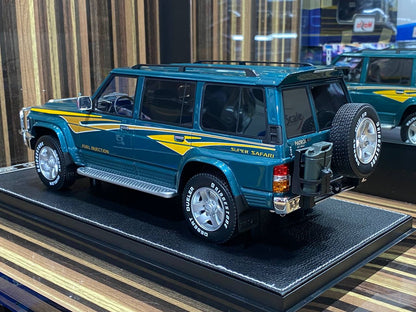1/18 Diecast Nissan Patrol Super Safari Y60 IVY Models Scale Model Car