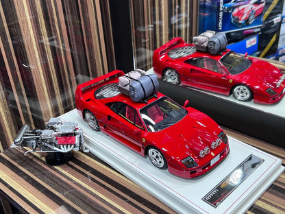 1/18 Ferrari F40 Red Model Car by VIP Models