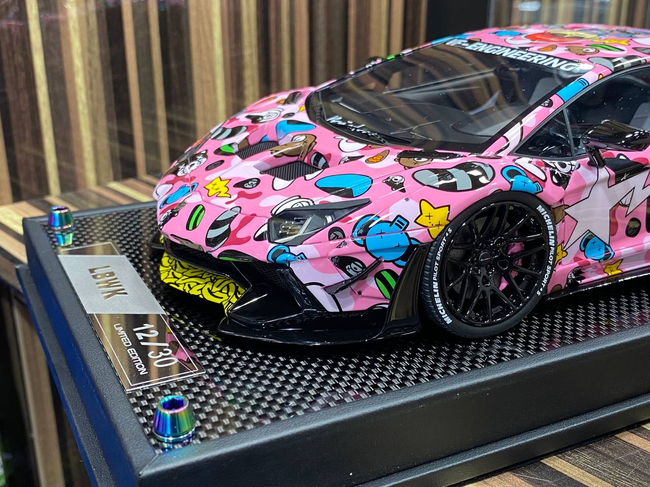 1/18 Resin Lamborghini Aventador LBWK Model Car by Timothy&Pierre