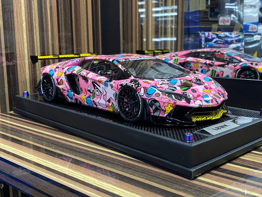 1/18 Resin Lamborghini Aventador LBWK Model Car by Timothy&Pierre