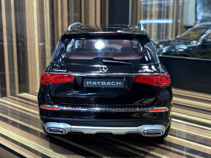 1/18 Diecast Mercedes-Maybach GLS 600 4MATIC Black Norev Scale Model Car