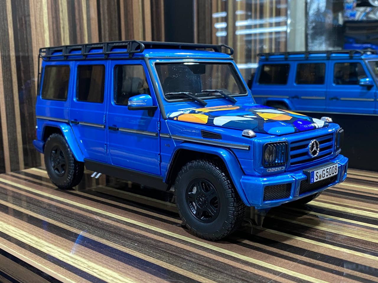1/18 Diecast Mercedes-Benz G-Class Gventure300k Almost Real Scale Model Car