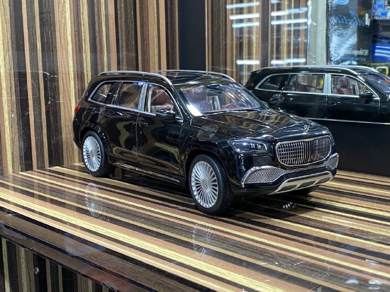 1/18 Diecast Mercedes-Maybach GLS 600 4MATIC Black Norev Scale Model Car