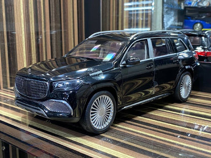 1/18 Diecast Mercedes-Maybach GLS 600 4MATIC Black Norev Scale Model Car