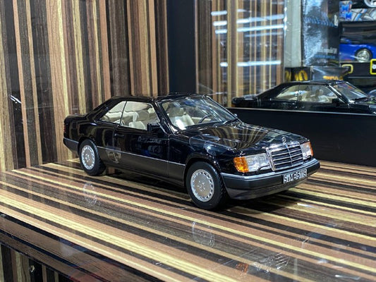 1/18 Diecast Mercedes-Benz CE-24 Coupe 1990 Black Norev Scale Model Car