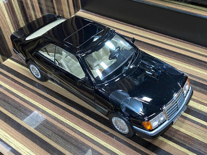 1/18 Diecast Mercedes-Benz CE-24 Coupe 1990 Black Norev Scale Model Car