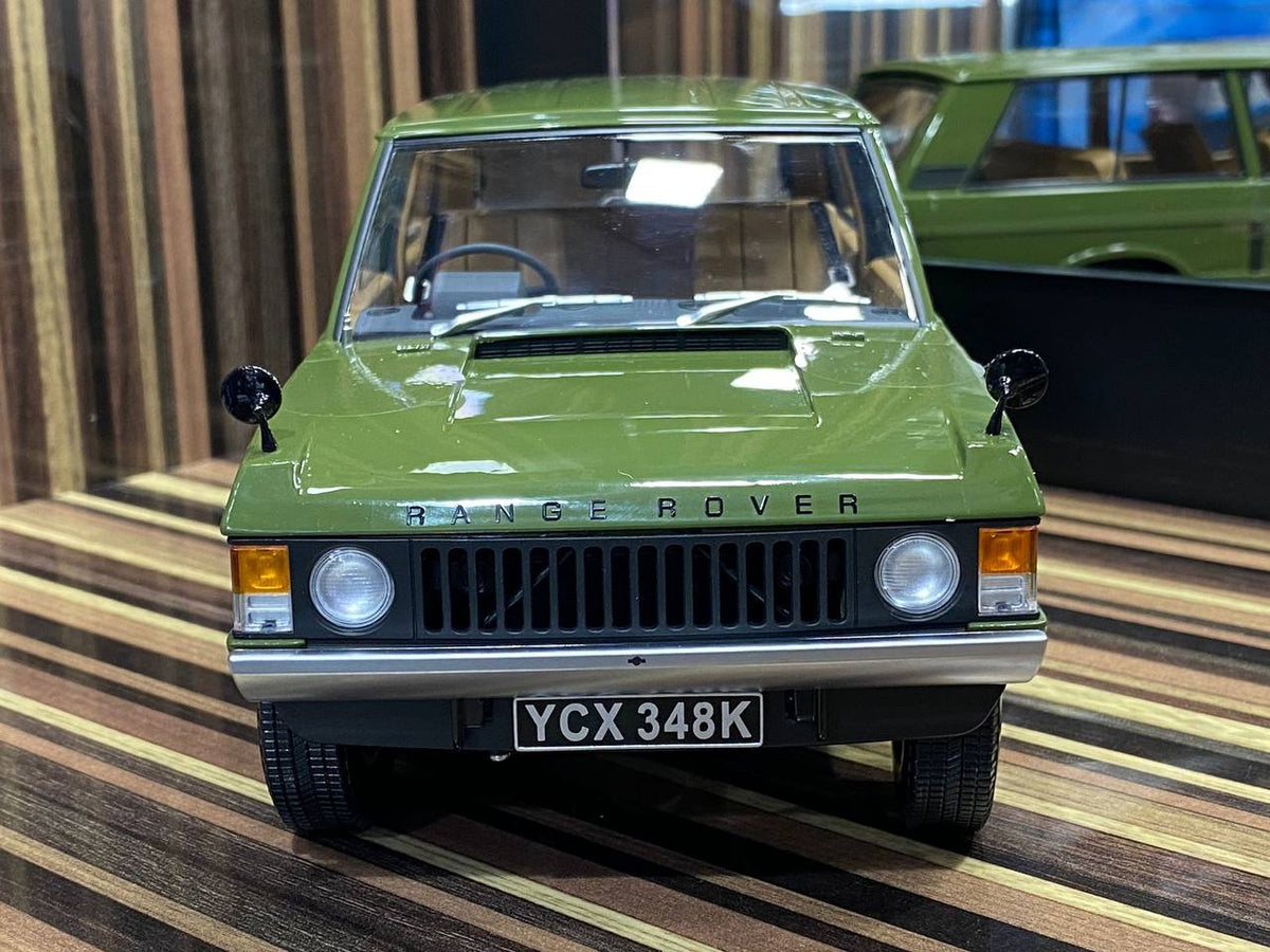 Lange Rover Scale 1/18 Diecast Land Rover Range Rover 2Doors Green Almost Real Scale Mod ...