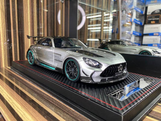1/18 Resin Mercedes-Benz AMG GT Black Series Silver by VIP Models