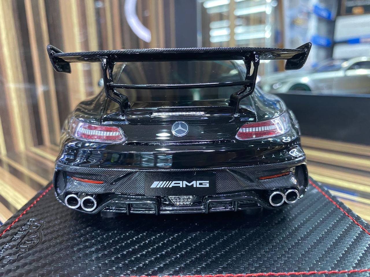 1/18 Resin Mercedes-Benz AMG GT Black Series Silver by VIP Models