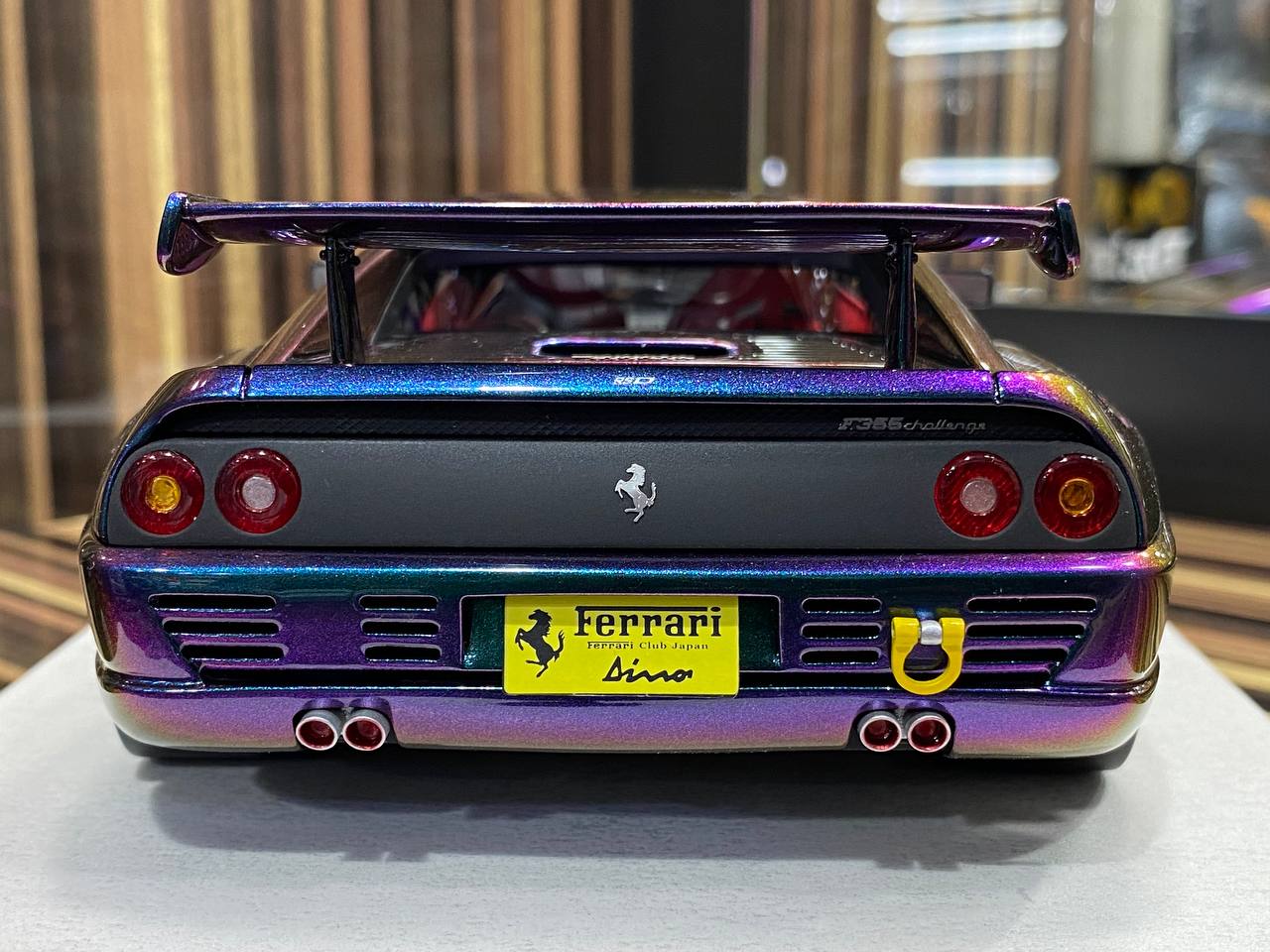 Ferrari F355 Berlinetta RS Purple Model Work Shop by Dino
