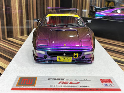 Ferrari F355 Berlinetta RS Purple Model Work Shop by Dino