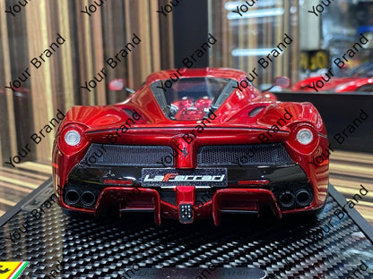 1/18 Diecast Ferrari LaFerrari Rosso Corsa BBR Scale Model Car - Diecast model car by dturman.com - BBR