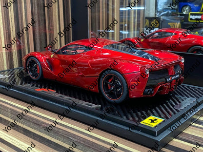 1/18 Diecast Ferrari LaFerrari Rosso Corsa BBR Scale Model Car - Diecast model car by dturman.com - BBR