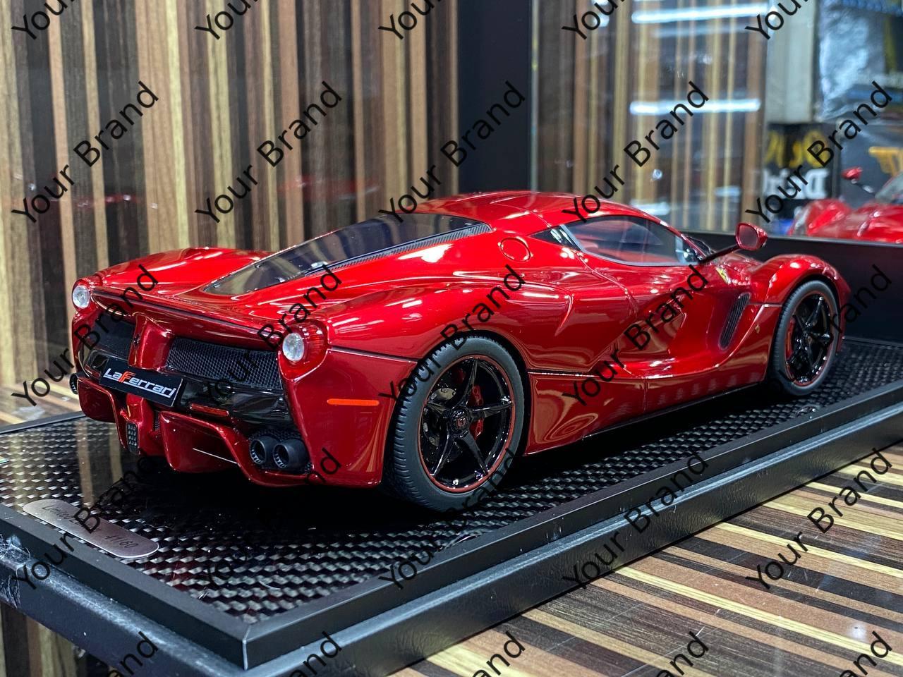 1/18 Diecast Ferrari LaFerrari Rosso Corsa BBR Scale Model Car