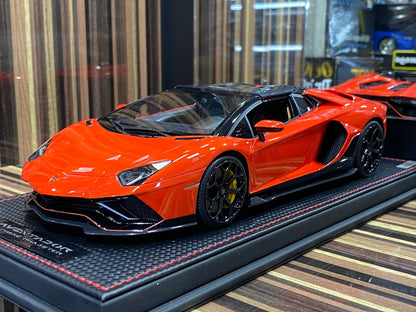 1/18 Resin Lamborghini Aventador Ultimae Road Red by MR