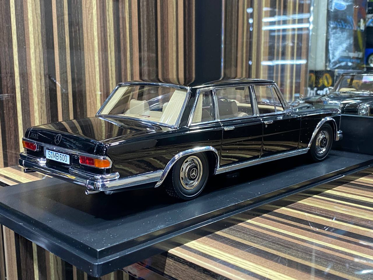 Benz 600 Model 1/18 Mercedes-Benz 600 SWB KK Models Black Resin Model Car – dturman.com