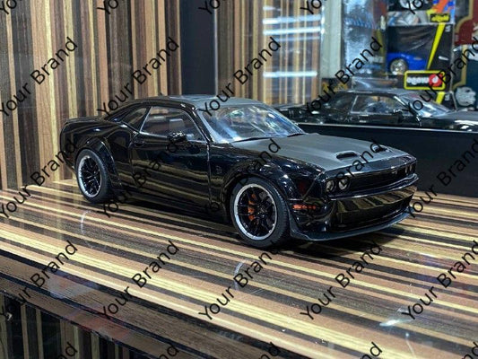 1/18 Diecast Dodge Challenger SRT Hellcat Solido Model Car - Diecast model car by dturman.com - Solido