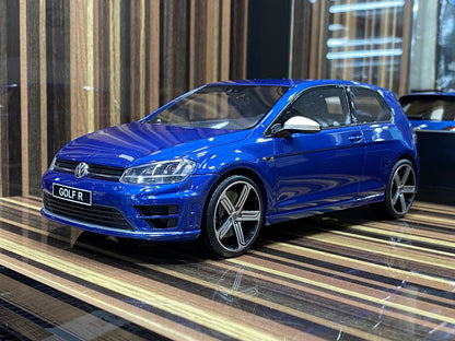 1/18 OTTO Volkswagen VW Golf 7 Golf VII Golf R (Blue) Resin Car