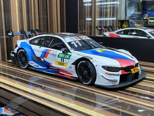 1/18 Resin BMW M4 DTM 2018 White Model Car by Minichamps