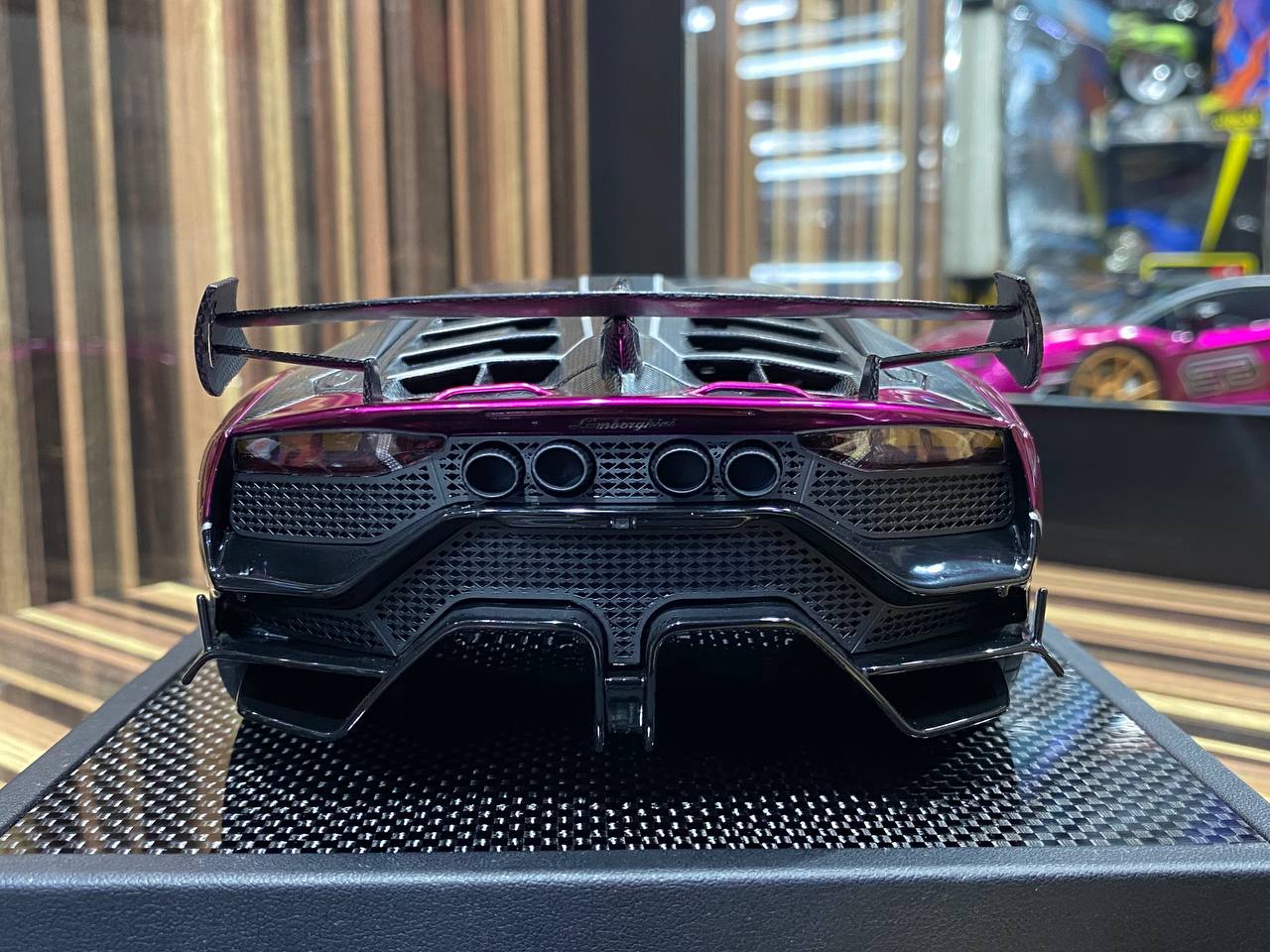 1/18 Resin Lamborghini Cabrera MANSORY Purple Model Car by Timothy & Pierre