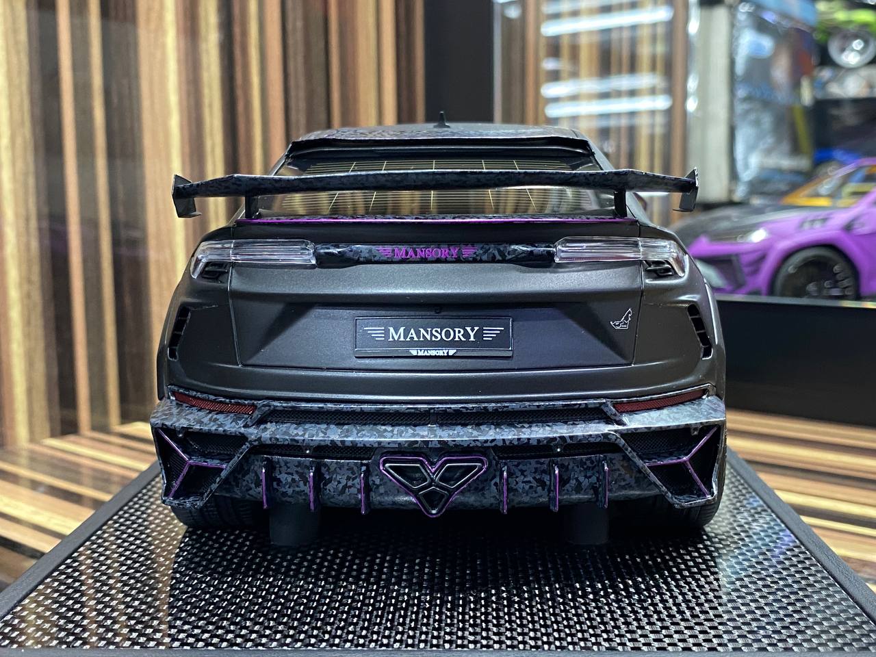 1/18 Resin Lamborghini MANSORY Urus Venatus Black & Purple by Timothy&Pierre
