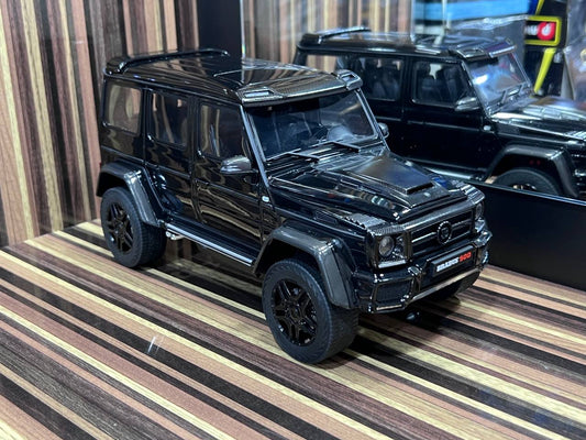 1/18 Diecast Mercedes-Benz Brabus 500 4x4 Black GT Spirit Scale Model Car
