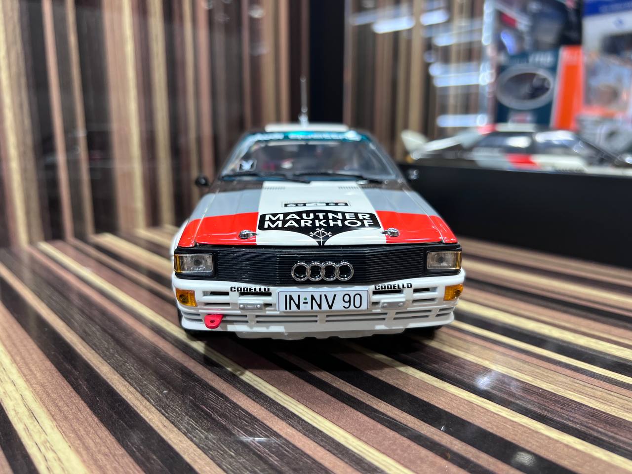 1/18 Audi Quattro Coupe 1981 Janner Rallye Sun Star White