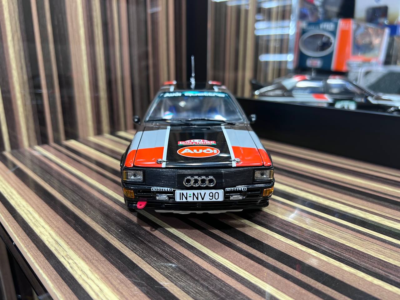 1/18 Audi Quattro Coupe 1981 Rally de Portugal Sun Star