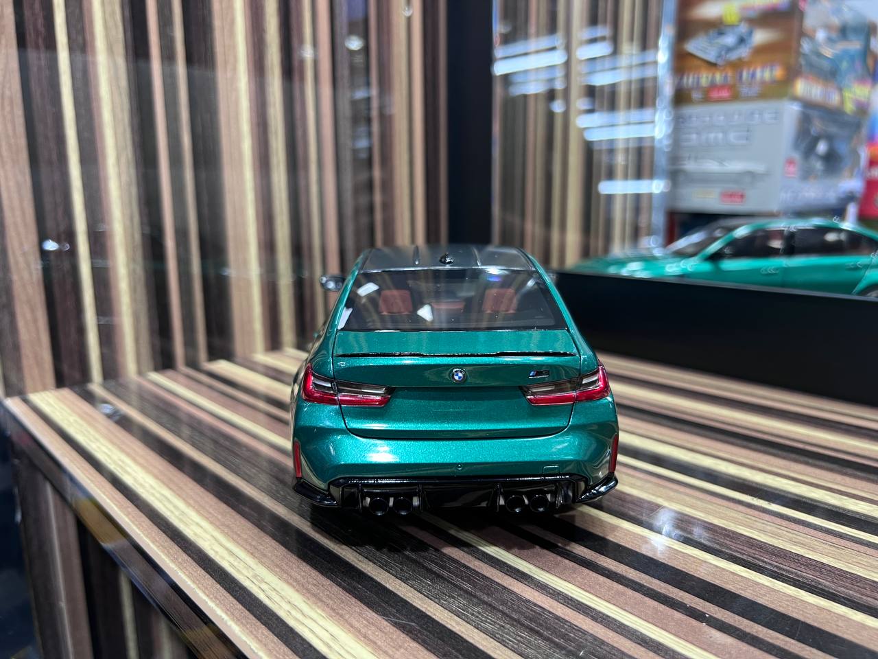 1/18 Diecast BMW M3 2020 Green Model Car by Minichamps