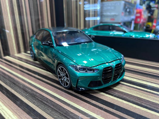 1/18 Diecast BMW M3 2020 Green Model Car by Minichamps