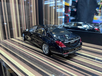 1/18 diecast Mercedes-Maybach Brabus 900 S-Class Black Almost Real Scale Model Car