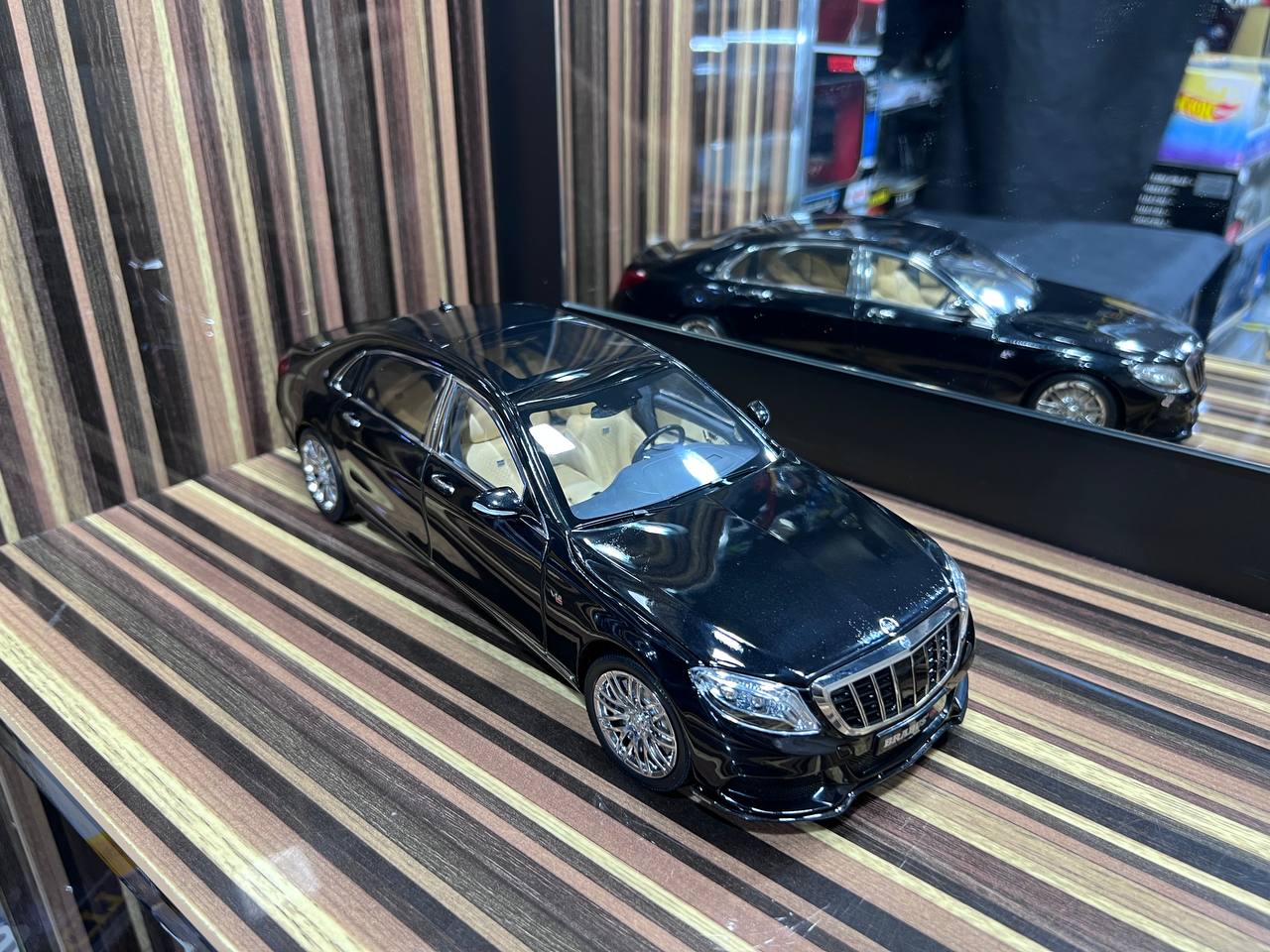 1/18 diecast Mercedes-Maybach Brabus 900 S-Class Black Almost Real Scale Model Car
