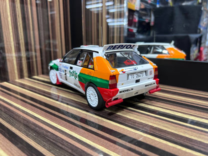 1/18 Diecast Lancia Delta HF Integrale 1993 Monte Carlo Kyosho Scale Model Car