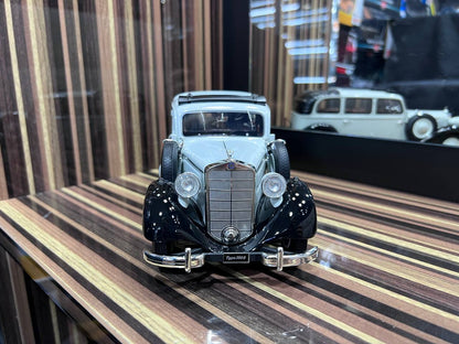 1/18 Resin Mercedes-Benz 260D Pullman 1936 Grey Model Car by Triplenine