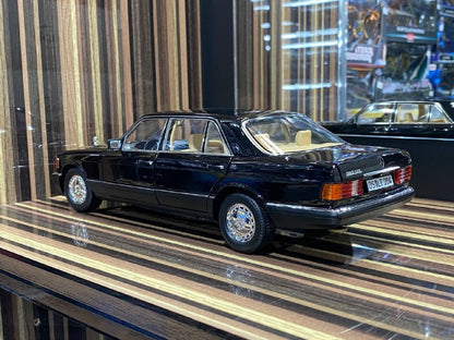 1/18 Diecast Mercedes-Benz 560 SEL 1989 Black Norev Scale Model Car