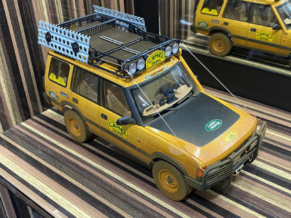 1/18 Diecast Land Rover Discovery Series 1 "Camel Trophy Kalimantan 1996" Dirt Version Almost Real Scale Model Car