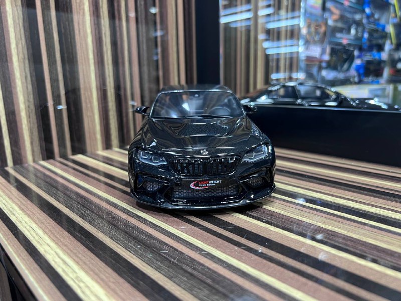 1/18 Diecast BMW M2 Competition Black GT Spirit Scale Model Car ...