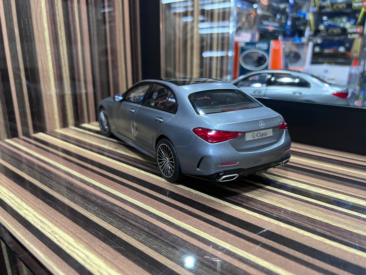 1/18 Diecast Mercedes-Benz C-Class W206 SilverNorev Scale Model Car