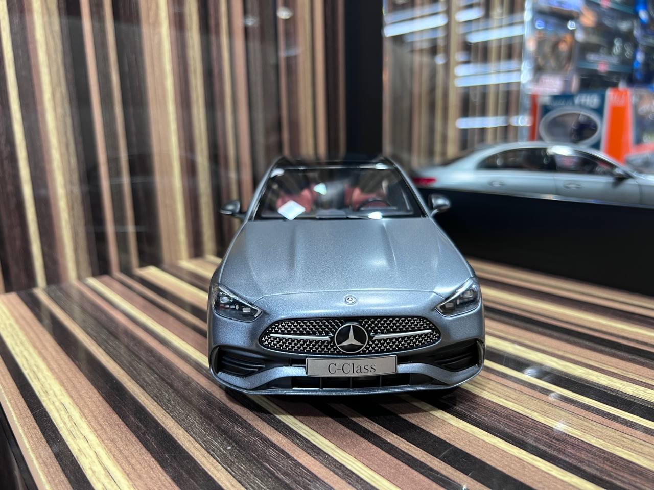 1/18 Diecast Mercedes-Benz C-Class W206 SilverNorev Scale Model Car
