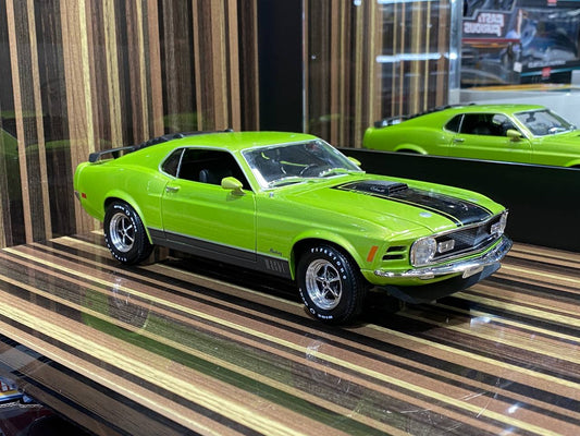 1/18 Diecast Ford Mustang Mach 1 Scale Model Car by Maisto - Diecast model car by dturman.com - Maisto