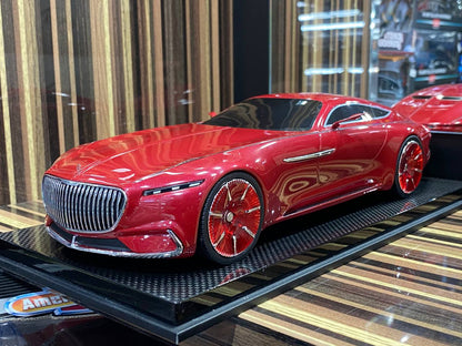 1/18 Mercedes-Maybach Vision 6 Red Model Car by Schuco
